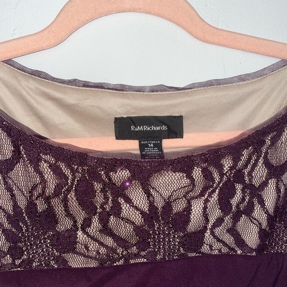R&M Richards Purple Gown - Picture 5 of 12